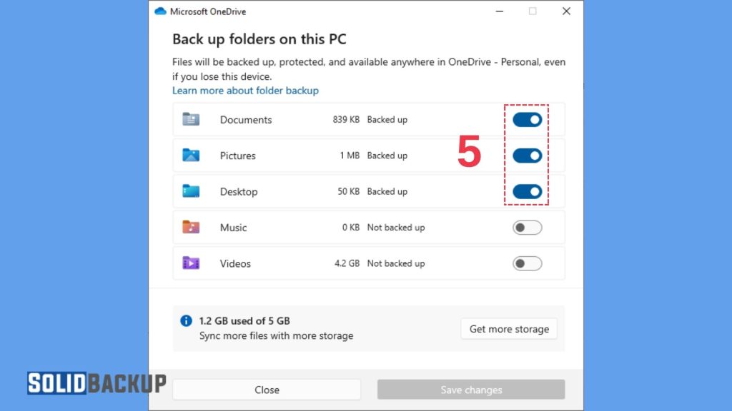 How to Turn Off Folder Backup in OneDrive