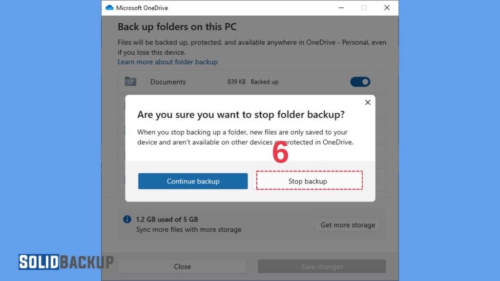 How to Turn Off Folder Backup in OneDrive
